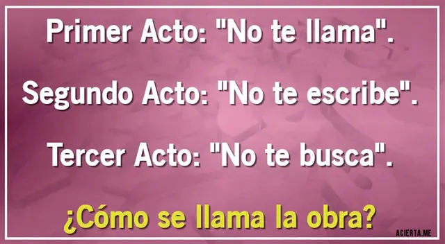 Analiza y responde este popular acertijo mental que es viral en redes sociales. Analiza y responde este popular acertijo mental que es viral en redes sociales.
