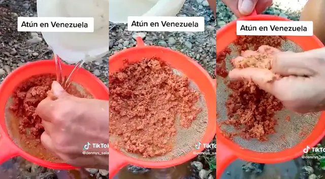 Venezolanos señalan que lo que llega a sus hogares son latas de cartón, más no de atún. Venezolanos señalan que lo que llega a sus hogares son latas de cartón, más no de atún.
