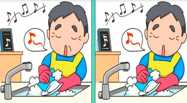 Analiza los detalles que aparecen en el reto visual y busca las diferencias en solo segundos. Analiza los detalles que aparecen en el reto visual y busca las diferencias en solo segundos.