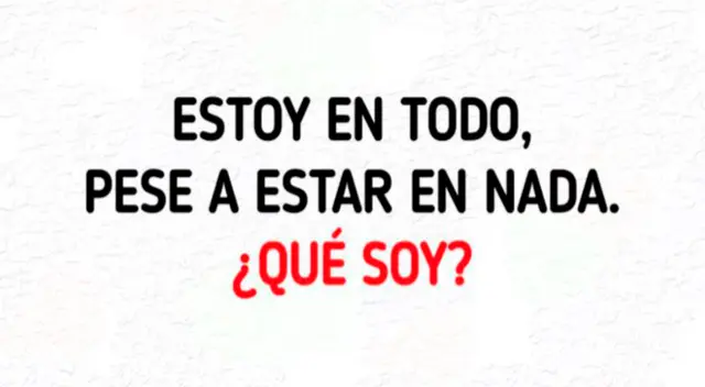 Lee con atención la adivinanza y resuélvelo en cuestión de segundos para coronarte CAMPEÓN. Lee con atención la adivinanza y resuélvelo en cuestión de segundos para coronarte CAMPEÓN.