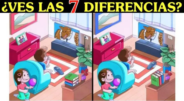¿Cuáles son las 7 diferencias del reto? Encuéntralas en 5 segundos ¿Cuáles son las 7 diferencias del reto? Encuéntralas en 5 segundos