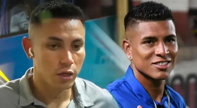 Jean Deza habló sobre Paolo Hurtado, su compañero de equipo. Foto: Fútbol en América / Cienciano / Composición Líbero