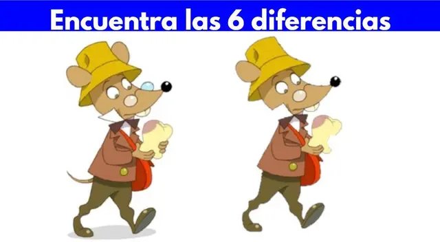 Encuentra las 6 diferencias en solo 5 segundos: ¿dónde están? Encuentra las 6 diferencias en solo 5 segundos: ¿dónde están?