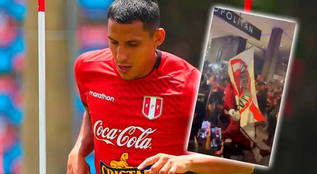 Alex Valera fue agredido tras defender a hincha. Foto: FPF / Composición Líbero