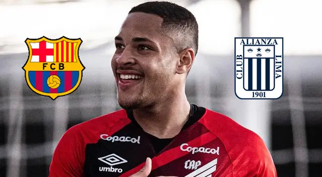 Vitor Roque podría jugar ante Alianza Lima por Copa Libertadores.