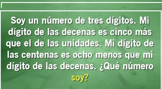 ¿Cuál es el número correcto? Halla la respuesta en solo 8 segundos ¿Cuál es el número correcto? Halla la respuesta en solo 8 segundos