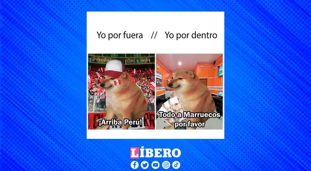 La creatividad de los fanáticos de la 'blanquirroja' se hizo presente en los memes.