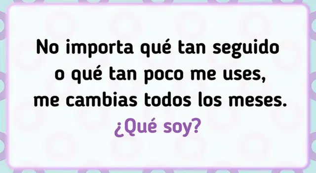 Si quieres vencer este complicado acertijo, recuerda que tienes un tiempo límite de 7 segundos. Si quieres vencer este complicado acertijo, recuerda que tienes un tiempo límite de 7 segundos.