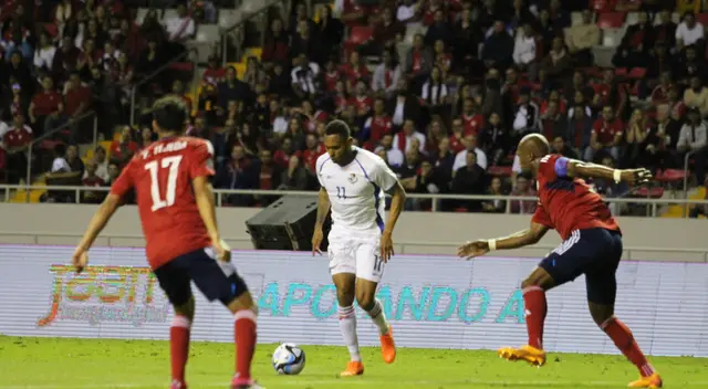 Costa Rica frente a Panamá