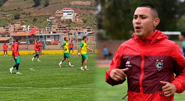 Jean Deza entrenó en Cienciano luego del audio filtrado en programa de espectáculos