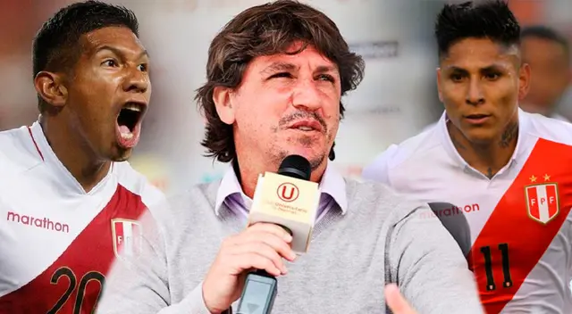 Jean Ferrari habló sobre la posibilidad de traer de vuelta a Raúl Ruidíaz y Edison Flores. Foto: Selección peruana / Universitario / GLR / Composición Líbero Jean Ferrari habló sobre la posibilidad de traer de vuelta a Raúl Ruidíaz y Edison Flores. Foto: Selección peruana / Universitario / GLR / Composición Líbero