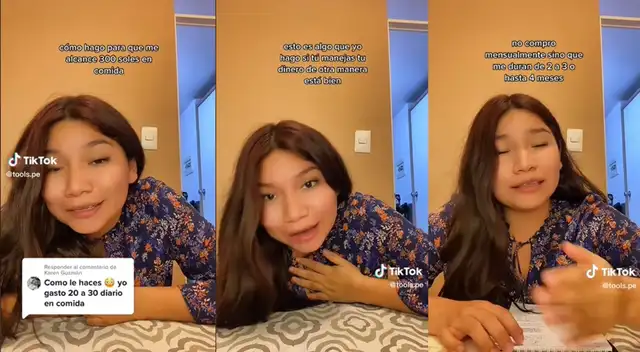 Joven revela tips de ahorro para evitar gastar fuera de su presupuesto mensual