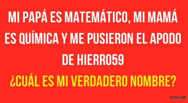 Intenta superar este complicado acertijo en tiempo récord. ¿Estás preparado?