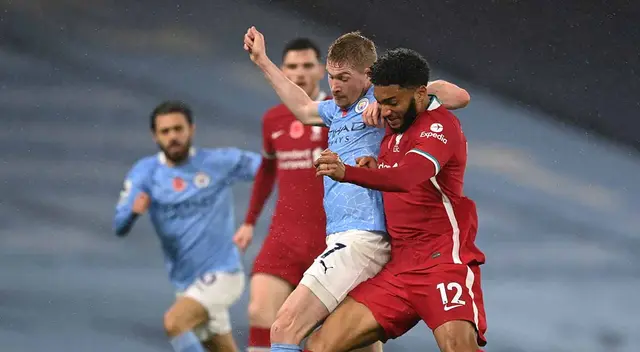 Manchester City vs Liverpool: horarios y canales de transmisión Manchester City vs Liverpool: horarios y canales de transmisión