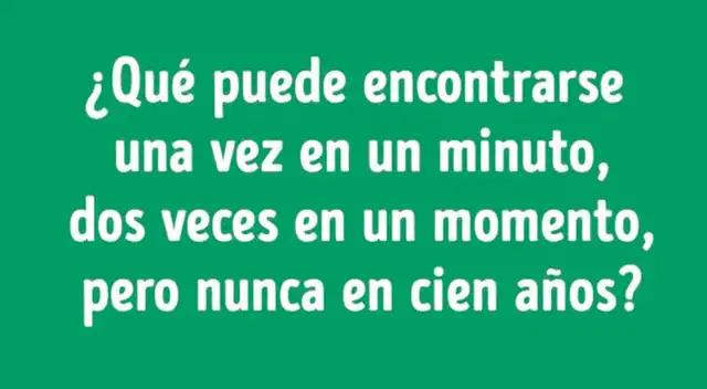 Analiza con detenimiento el acertijo visual y encuentra la respuesta en tiempo récord.