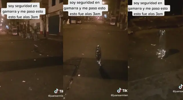 Globo empieza a andar solo a las 3 de la mañana y seguridad lo graba para generar pánico en redes sociales