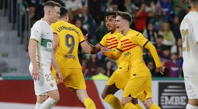 Barcelona vence a Elche por LaLiga Santander