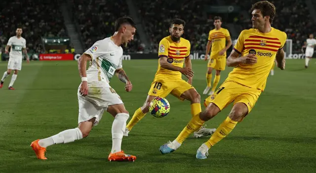 Barcelona vence a Elche por LaLiga Santander
