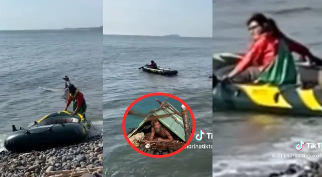 Chilindrina Huachana se animó a realizar deporte extremo y todo terminó mal.