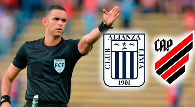 Carlos Ortega será el árbitro del Alianza Lima vs. Athletico Paranaense