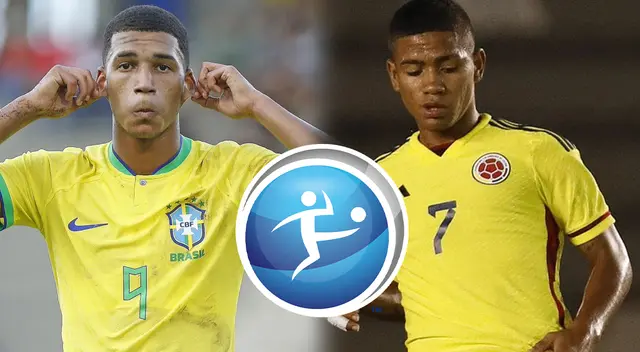 Brasil vs. Colombia se enfrentarán por la fecha 3 del Sudamericano Sub 17