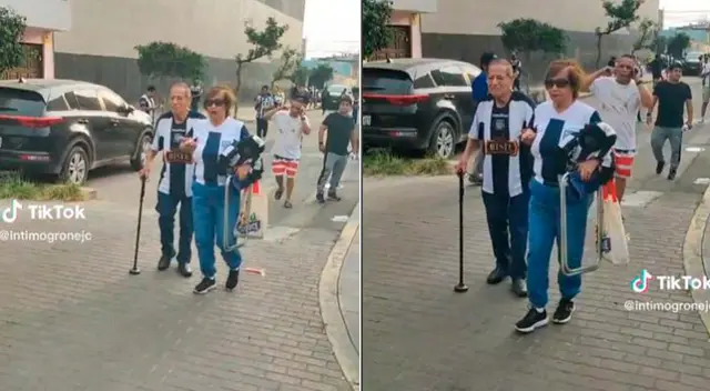 Hinchas de Alianza Lima son virales en redes sociales tras asistir a Matute.