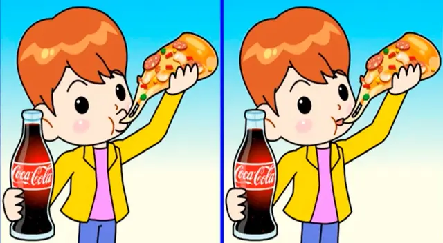 Mira con atención el reto visual protagonizada por un joven y encuentra las respuestas. Mira con atención el reto visual protagonizada por un joven y encuentra las respuestas.