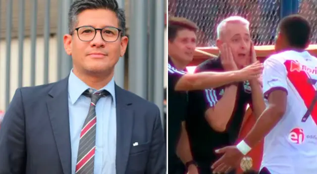 Erick Osores reveló qué fue lo que se dijeron el técnico de Sporting Cristal y el jugador de Deportivo Municipal. Foto: Liga 1 MAX / Composición Líbero Erick Osores reveló qué fue lo que se dijeron el técnico de Sporting Cristal y el jugador de Deportivo Municipal. Foto: Liga 1 MAX / Composición Líbero