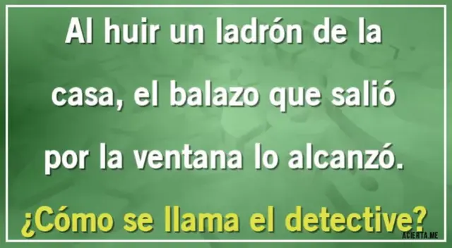 Activa tus sentidos y desarrolla en el primer intento este nuevo acertijo extremo. Activa tus sentidos y desarrolla en el primer intento este nuevo acertijo extremo.