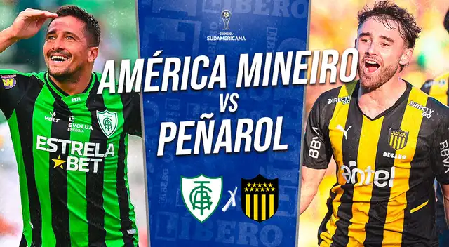 América Mineiro reciba a Peñarol por la fecha 1 de la Copa Sudamericana
