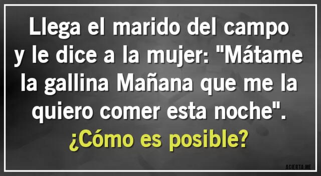 Desarrolla este nuevo acertijo mental y conviértete en todo un 'crack'.