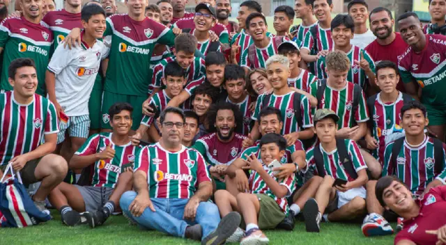 Fluminense tuvo un gran gesto con sus categorías menores. Fluminense tuvo un gran gesto con sus categorías menores.