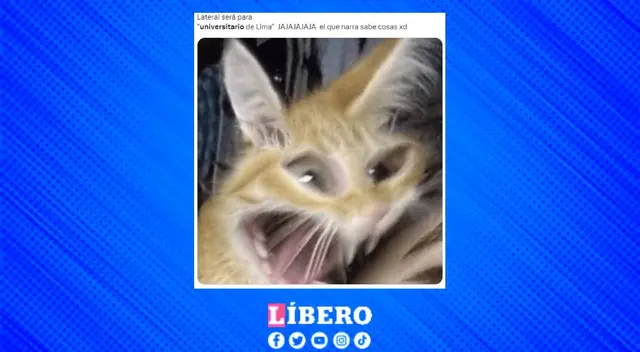 La reacción de algunos hinchas al ver jugar al lateral de Universitario. La reacción de algunos hinchas al ver jugar al lateral de Universitario.