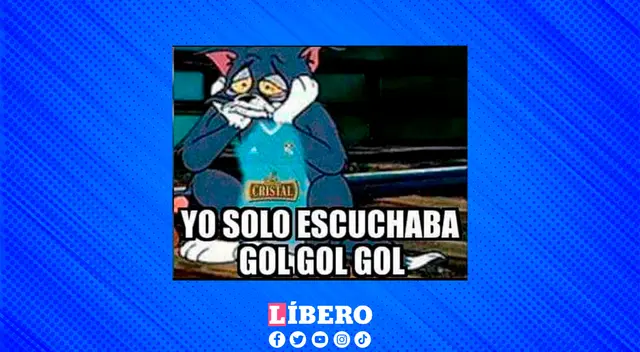 Memes invadieron las redes sociales tras la derrota de Sporting Cristal. Memes invadieron las redes sociales tras la derrota de Sporting Cristal.