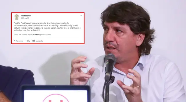 Jean Ferrari dejó una advertencia tras el triunfo ante Gimnasia. Jean Ferrari dejó una advertencia tras el triunfo ante Gimnasia.