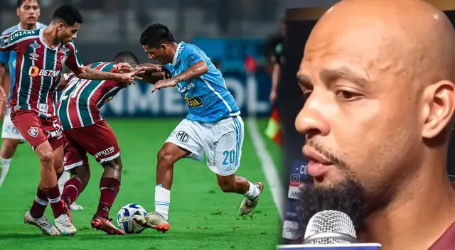 Felipe Melo elogió el juego de Sporting Cristal ante Fluminense