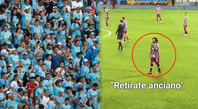 Hinchas de Sporting Cristal tuvieron mala actitud contra Marcelo en el Estadio Nacional