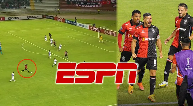 Periodista de ESPN Argentina maravillado con el gol de Bernardo Cuesta: "Es un jugadorazo"