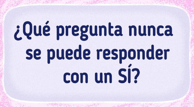 Resuelve el acertijo visual para genios en 6 segundos Resuelve el acertijo visual para genios en 6 segundos