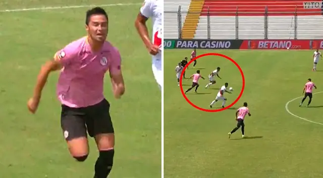 El 'Gato' Cuba se equivocó en salida y Olivares terminó marcando el 1-0 para Municipal frente a Boys. Foto: GOL PERÚ / Composición Líbero El 'Gato' Cuba se equivocó en salida y Olivares terminó marcando el 1-0 para Municipal frente a Boys. Foto: GOL PERÚ / Composición Líbero