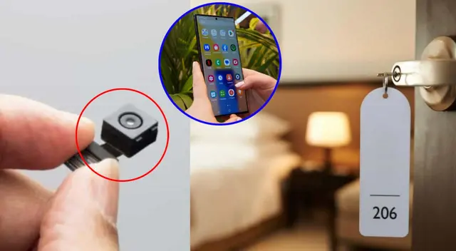 Con este truco podrás reconocer si hay una cámara en tu cuarto Con este truco podrás reconocer si hay una cámara en tu cuarto