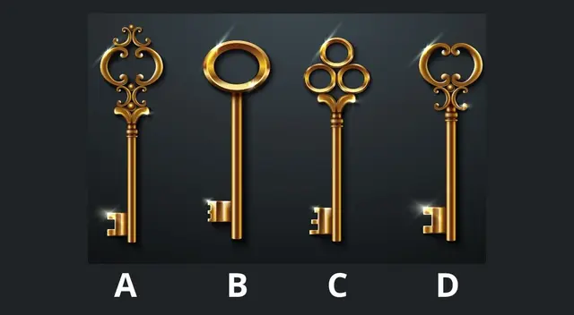 Elige la llave que más llame tu atención. Elige la llave que más llame tu atención.
