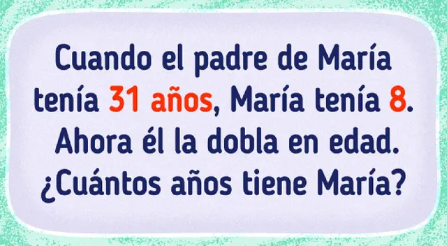Descubre cuántos años tiene María en tiempo récord y conságrate un CRACK
