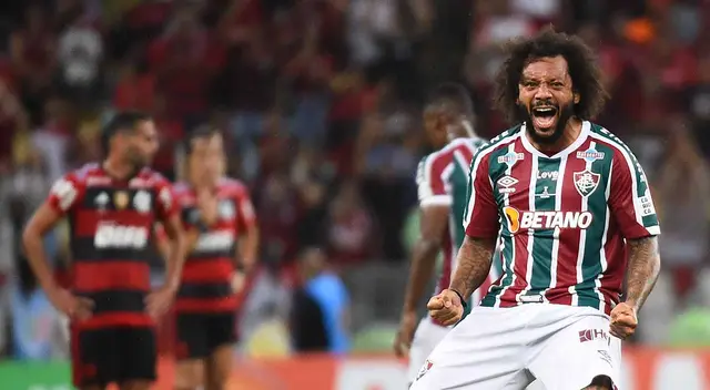 Marcelo anotó su primer gol con Fluminense Marcelo anotó su primer gol con Fluminense