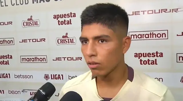 Piero Quispe se mostró feliz por el triunfo y pidió que lo tomen con calma