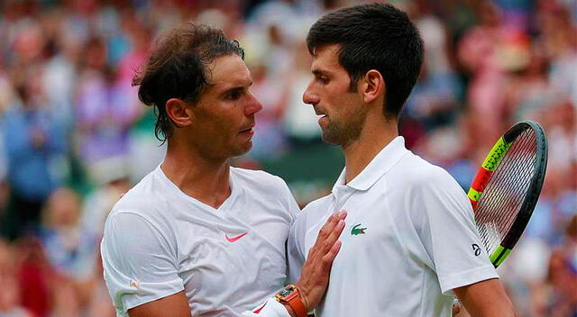 Rafael Nadal y Novak Djokovic Rafael Nadal y Novak Djokovic