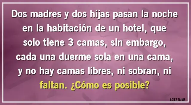 Utiliza todas tus habilidades mentales y desarrolla este nuevo acertijo extremo.