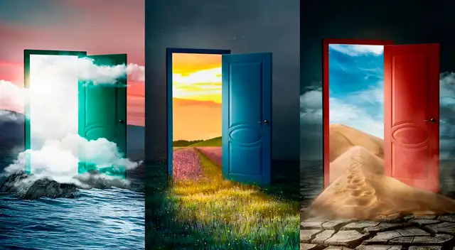 Elige la puerta que más te guste y descubre más detalles de tu personalidad.