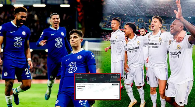 Real Madrid venció a Chelsea en el partido de ida y un hincha peruano ganó un jugoso premio.