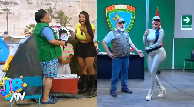 La escultural modelo aparece cada vez más en los sketches del programa cómico.